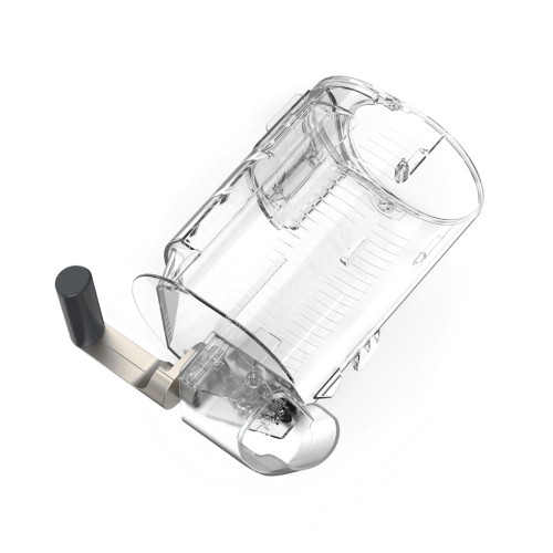 ​Ninja SLUSHi&trade; DUO Left 72oz Clear Vessel with Pour Spout in Blue