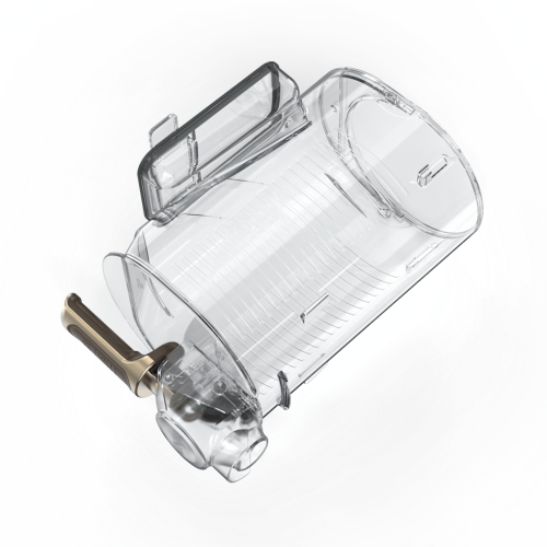 ​Ninja SLUSHi&trade; MAX 150 oz. Clear Vessel with Anti-Drip Pour Spout in Mocha