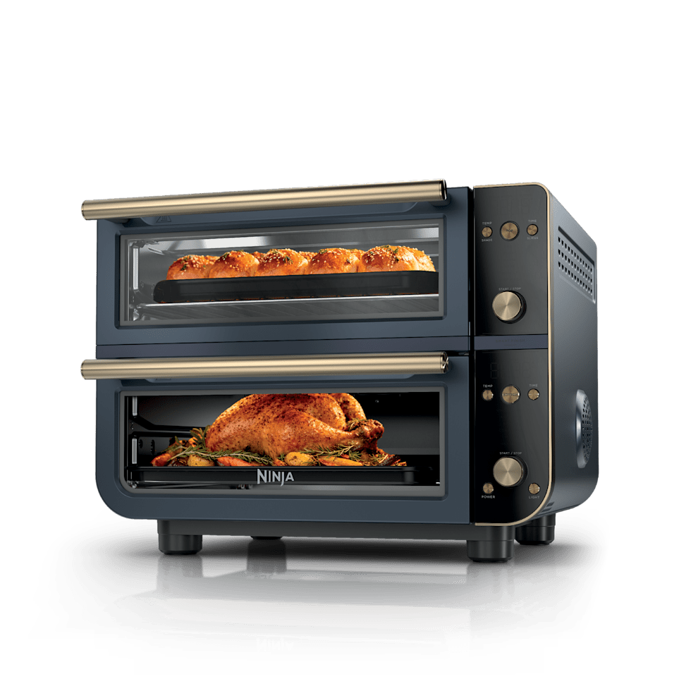 Ninja® Double Oven Pro Smart XL Countertop Oven & Air Fryer, Stone Gold - Image 3