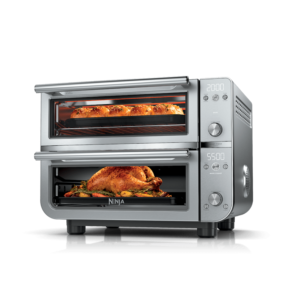 Ninja® Double Oven Pro Smart XL Countertop Oven & Air Fryer, Stone Gold - Image 5