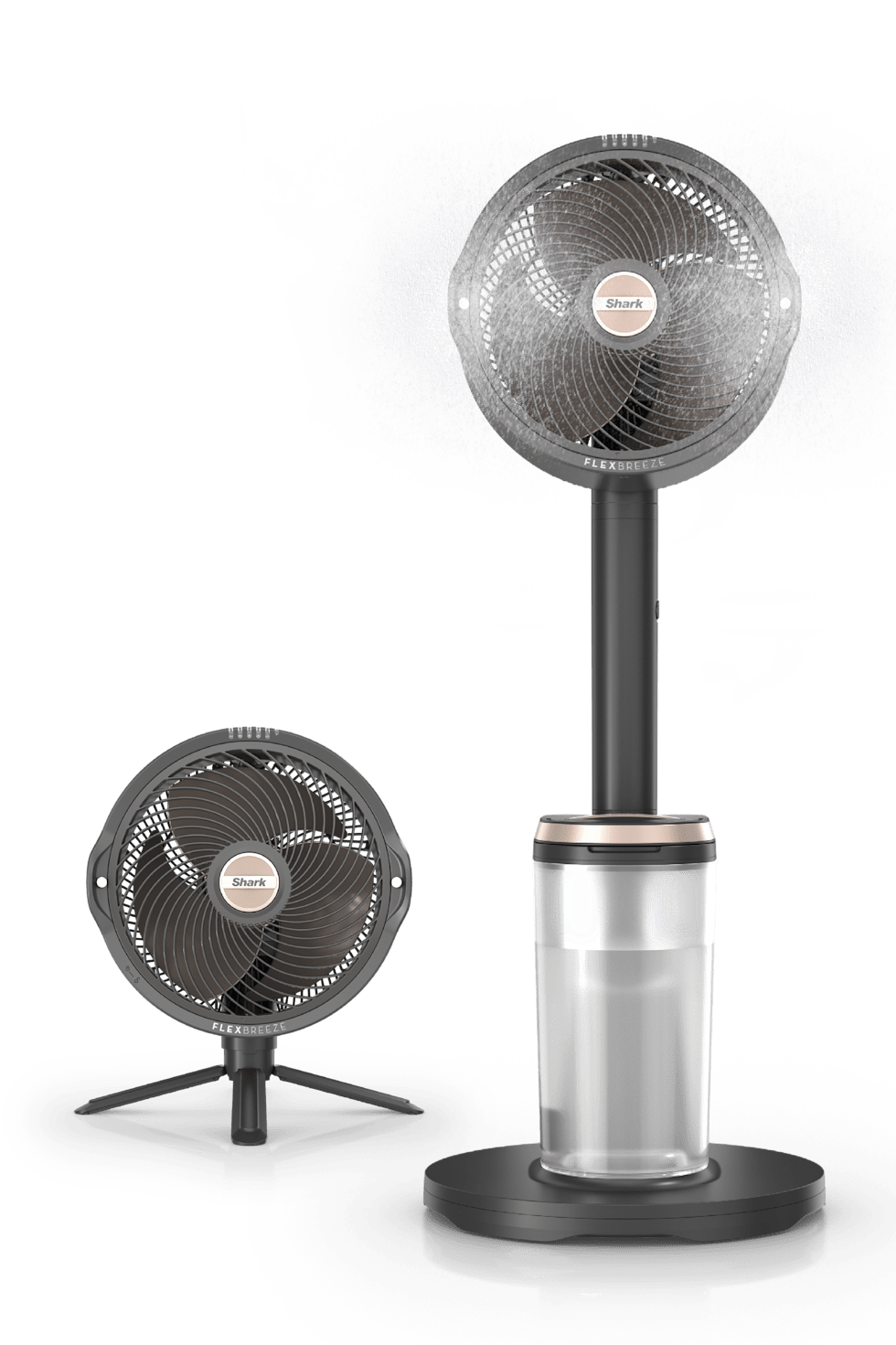 Shark FlexBreeze Pro Mist Indoor & Outdoor Fan in Butter