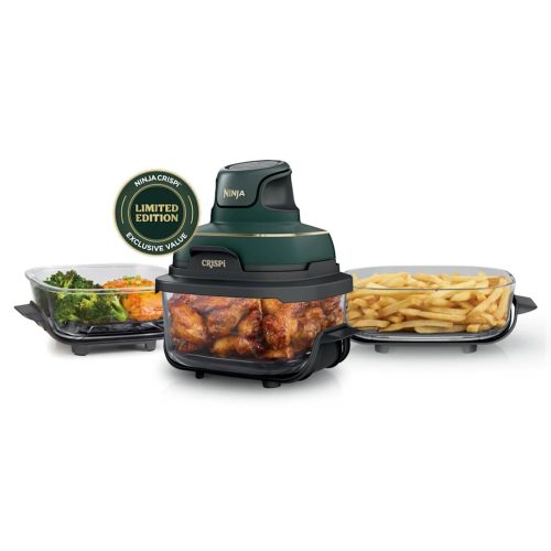 Ninja Crispi® 5-in-1 Glass Air Fryer in Emerald