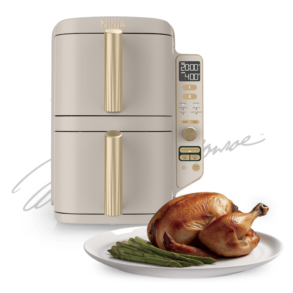 Ninja DoubleStack™ 10-QT Double Air Fryer in Stone Gold