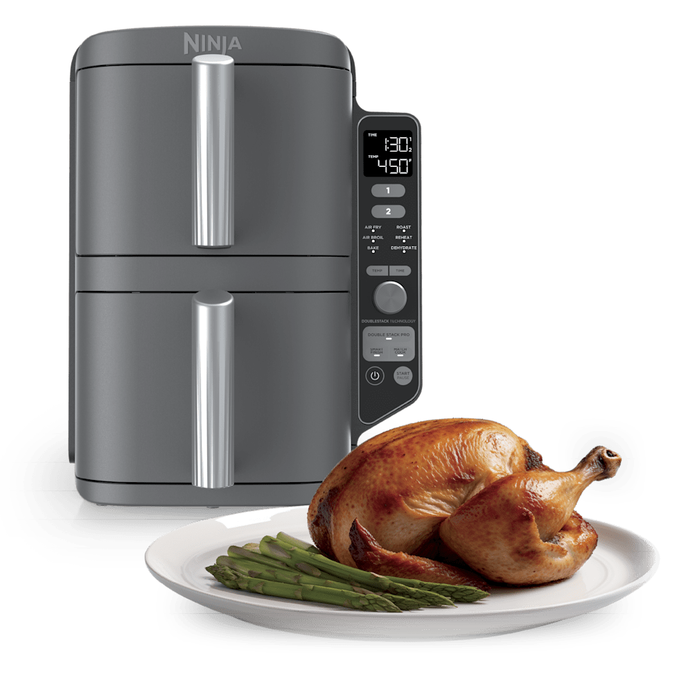 Ninja DoubleStack™ 10-QT Double Air Fryer in Stone Gold - Image 3