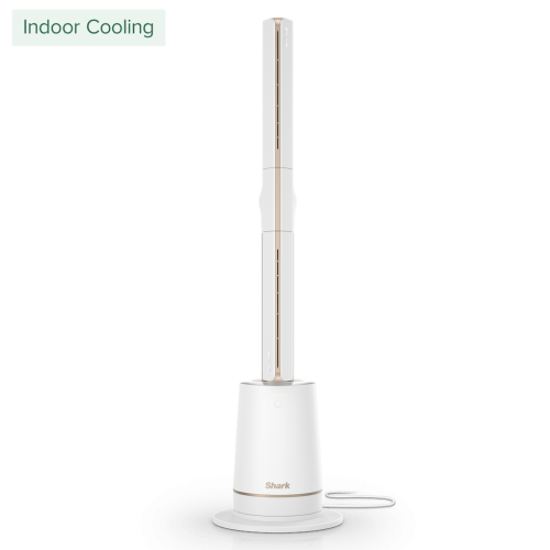 Shark TurboBlade™ Bladeless Tower Fan in Butter