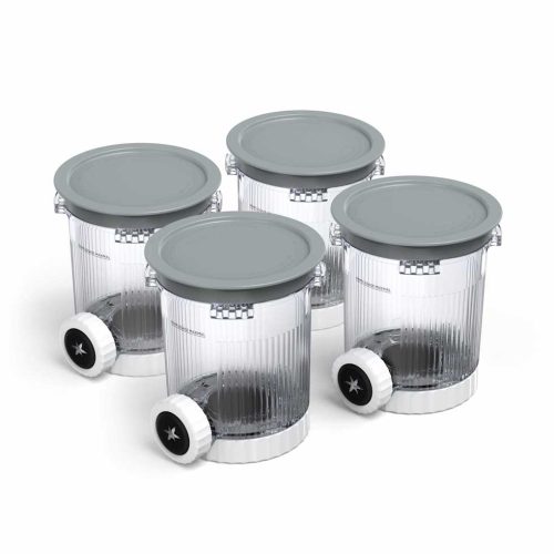 Ninja® Creami® Scoop & Swirl™ 4-Pack Pints and Lids